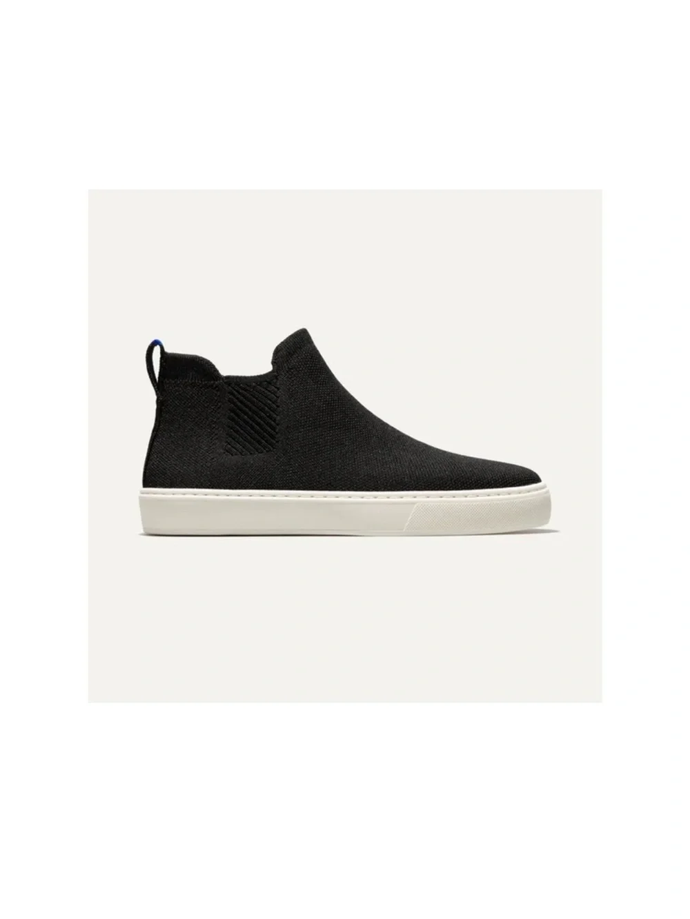 Rothy’s The Chelsea black ankle boots